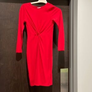 Red H&M Cotton Dress